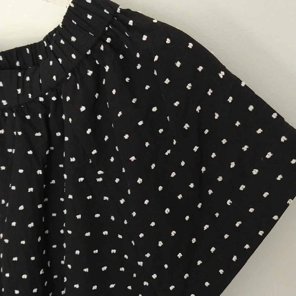 kate spade Black Polka Dot Blouse